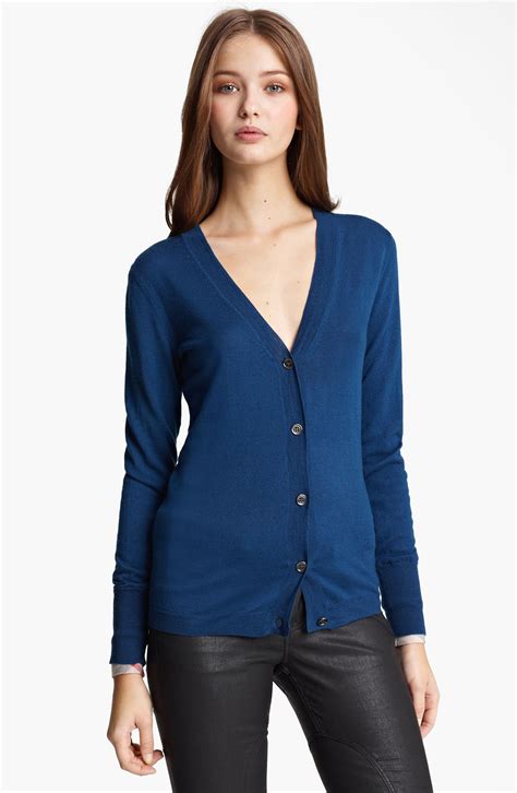 burberry cardigan womens sale|burberry brit merino wool cardigan.